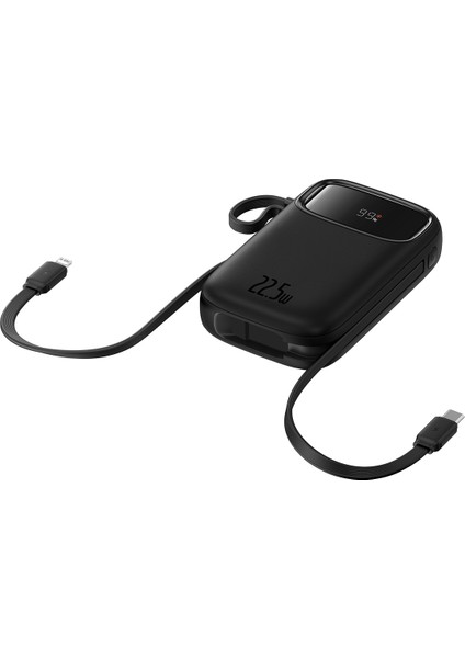 Q Pow 2 Dijital Ekranlı 22.5W 10.000 Mah Dual Kablolu Powerbank Siyah fiyatları