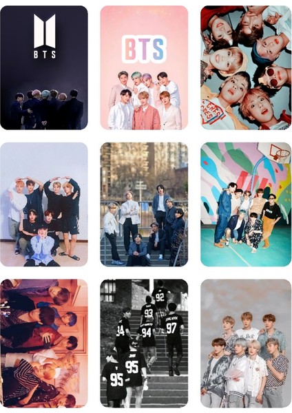 Bts 6 No -Kpop- 9 Lu Fotokart Seti