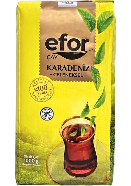 Efor Geleneksel Karadeniz Çayı 1 kg