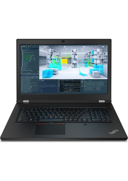 Thinkpad P17 I7-10750H 20GB GB 256 GB SSD RTX3000 17.3" Windows 10 Pro Fullhd Taşınabilir Iş Istasyonu 20SN0033TX Bt1