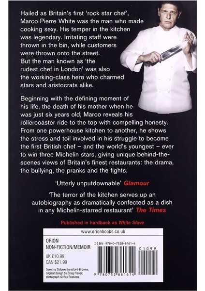 The Devil In The Kitchen: The Autobiography - Marco Pierre White