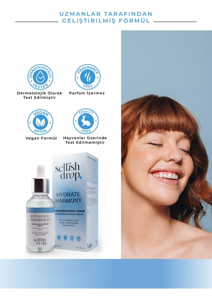 Hydrate Harmony 4D Hyaluronik Asit, Canlandırıcı ve Nemlendirici Serum 30 ml fırsatları