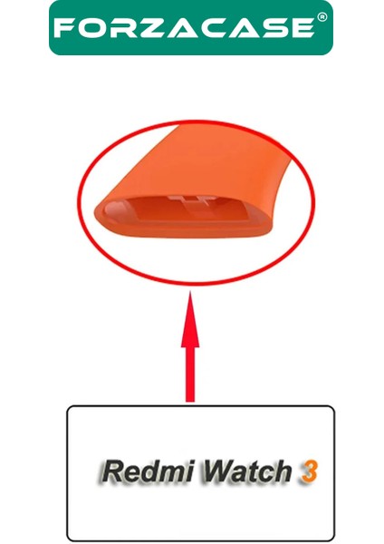 Xiaomi Redmi Watch 3 Için Silikon Kordon Kayış - FC151 fiyatları