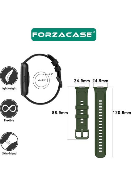 Huawei Watch Fit 2 Için Silikon Kordon Kayış - FC150 fırsatları