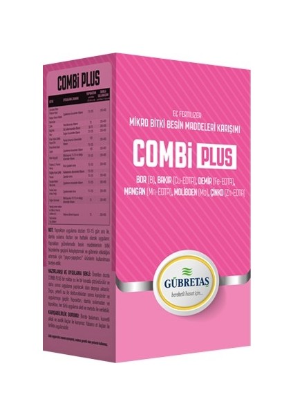 Combi Plus (1 Kg) (Bor, Bakır, Demir, Mangan, Molibden, Çinko)