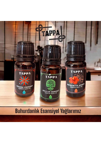 3lü Mistik Esansiyel Buhur Seti