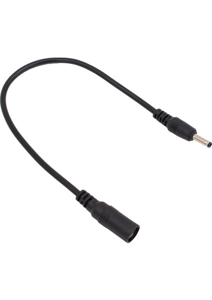 5.5mm x 2.1mm Dişi To 3.5mm x 1.35MM Erkek Dc Güç Adaptör Kablosu