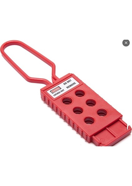 Eked Kilit Plastik BD-D42 Çoklayıcı Kırmızı 5 Adet