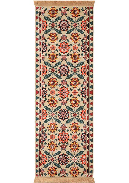 Bordo Kadife Runner Takımı