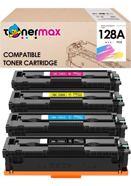 Hp Color Laserjet CP1525N Muadil Toner /hp 128A / CE320A Muadil Toner