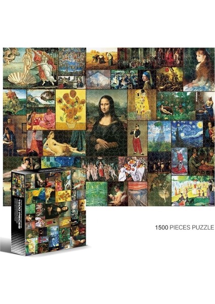 1500 Parça Kağıttan Uçak Puzzle (Yurt Dışından)