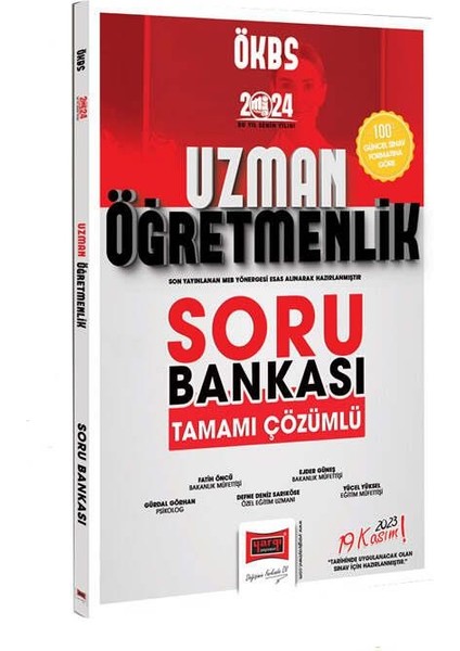 2024 Uzman Öğretmenlik Soru Bankası