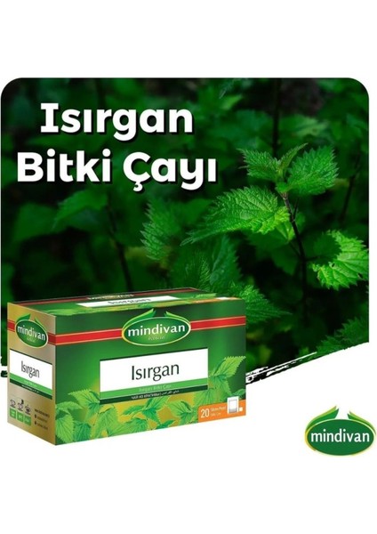 Isırgan Bitki Çayı 1.5 gr x 20 Süzen Poşet