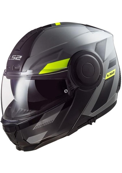 Scope Max Mat Siyah-Neon Sarı Kask
