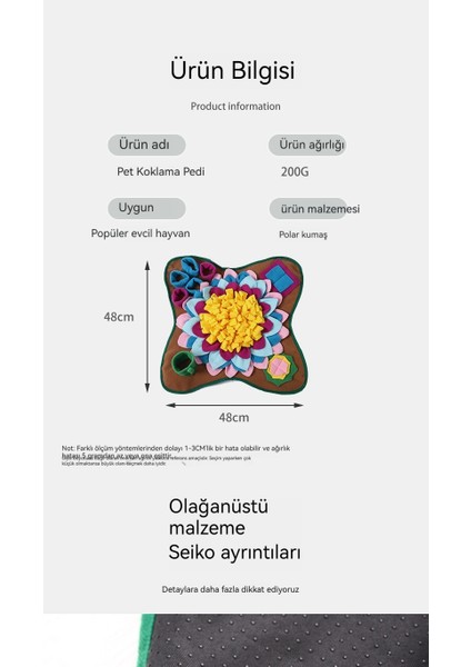 Köpek Koku Eğitim Matı (Yurt Dışından) modelleri