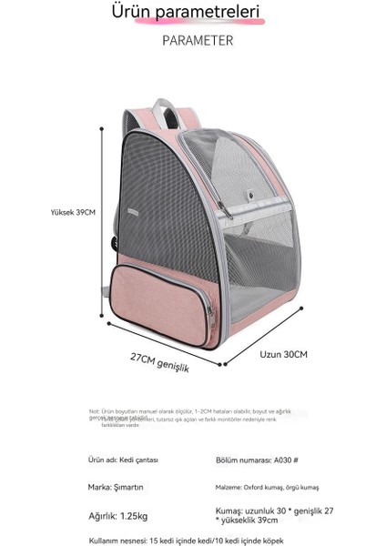 Evcil Hayvan Çantası (Yurt Dışından) fiyatları