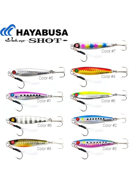 Fs 412 Jack Eye Shot Light Jig Suni Yem AĞIRLIK:60GR,RENK:NO:6