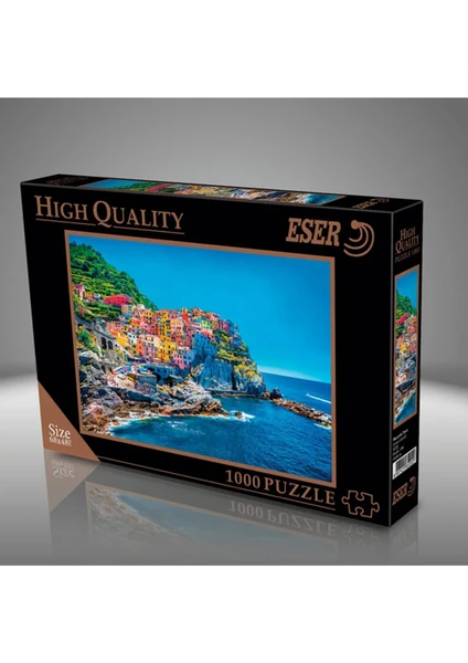 Puzzle 1000 Parça 68X48 cm Manarola Town