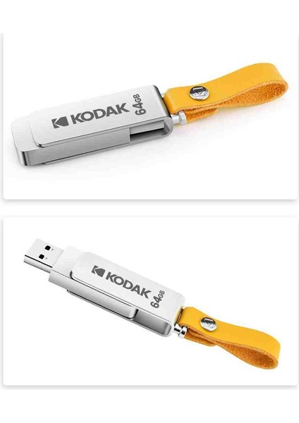 K133 64Gb Yüksek Hızlı 3.1 Usb Flash Bellek Dönüştürücü Hediye Metal Sağlam Orjinal