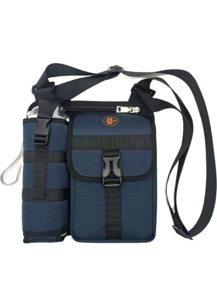 Tek Omuzlu Messenger Erkek Su Bardağı Çantası Dış Mekan Küçük Sırt Çantası Aşınmaya Dayanıklı ve Su Geçirmez (Yurt Dışından)