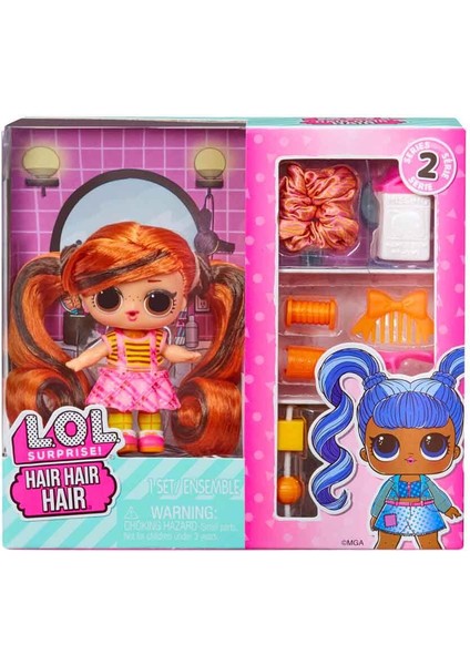 L.o.l Surprise Hair Hair Hair Bebekler - Peanut Buttah
