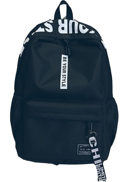 Tuval Sırt Çantası Moda Sırt Çantası Lise Öğrencisi Sırt Çantası (Yurt Dışından)