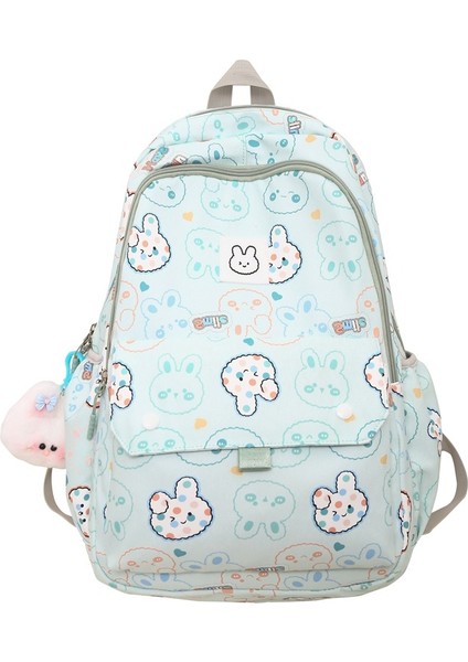 Sevimli Sırt Çantası Okul Sırt Çantası Kız Karikatür Baskılı Öğrenci Okul Çantası (Yurt Dışından)
