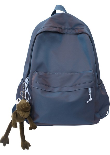 Sırt Çantası Erkek Minimalist Kampüs Bilgisayar Okul Çantası Üniversite Öğrencisi Eğlence Seyahat Çantası (Yurt Dışından)