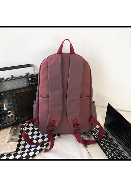Sırt Çantası Erkek Minimalist Kampüs Bilgisayar Okul Çantası Üniversite Öğrencisi Eğlence Seyahat Çantası (Yurt Dışından) modelleri