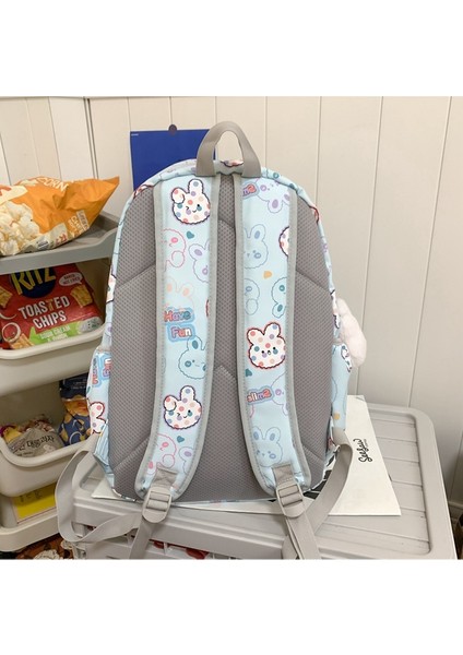 Sevimli Sırt Çantası Okul Sırt Çantası Kız Karikatür Baskılı Öğrenci Okul Çantası (Yurt Dışından) modelleri