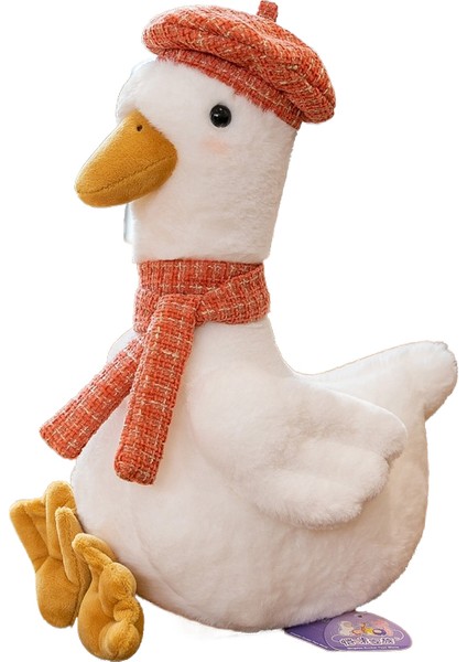 Sevimli Tost Ördek Bebek Peluş Oyuncak Kız Bebek Sıcak Kalp Eşlik Eden Kız Arkadaşı Doğum Günü Hediyesi (Yurt Dışından)