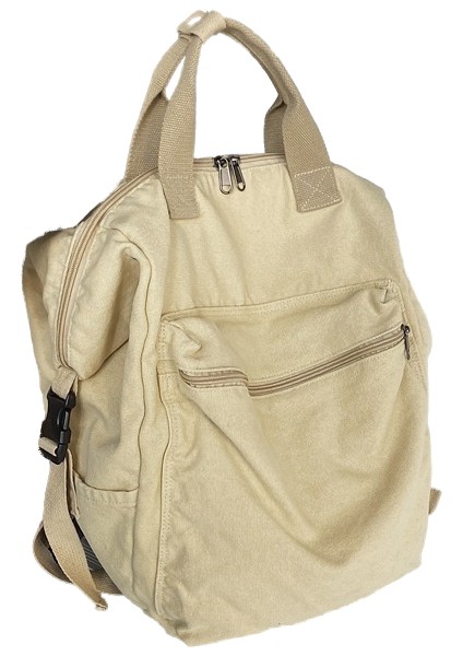 Okul Çantaları Büyük Kapasiteli Yıkama Tuval Sırt Çantası (Yurt Dışından)