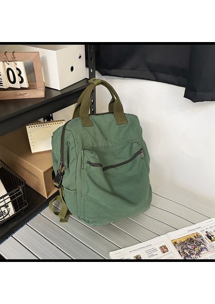 Okul Çantaları Büyük Kapasiteli Yıkama Tuval Sırt Çantası (Yurt Dışından) fiyatları