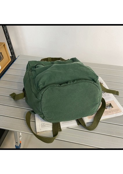 Okul Çantaları Büyük Kapasiteli Yıkama Tuval Sırt Çantası (Yurt Dışından) indirimleri