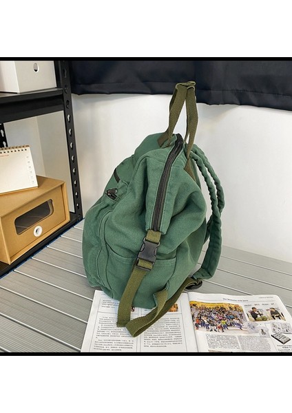 Okul Çantaları Büyük Kapasiteli Yıkama Tuval Sırt Çantası (Yurt Dışından) modelleri