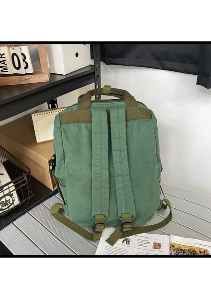 Okul Çantaları Büyük Kapasiteli Yıkama Tuval Sırt Çantası (Yurt Dışından) fırsatları