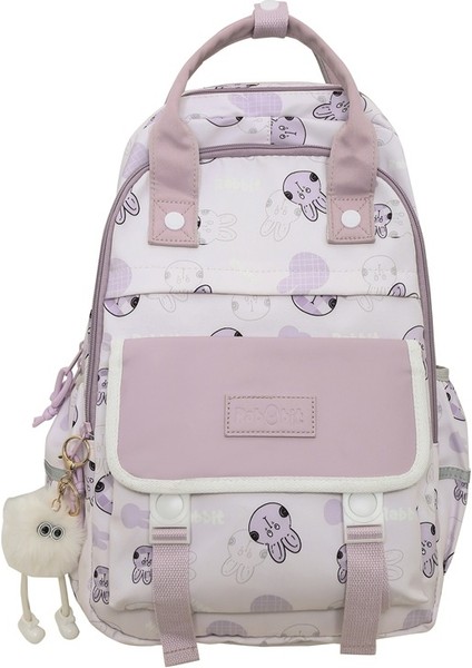 Taşınabilir Sırt Çantası Öğrenci Sırt Çantası Sevimli Baskılı Okul Çantası (Yurt Dışından)
