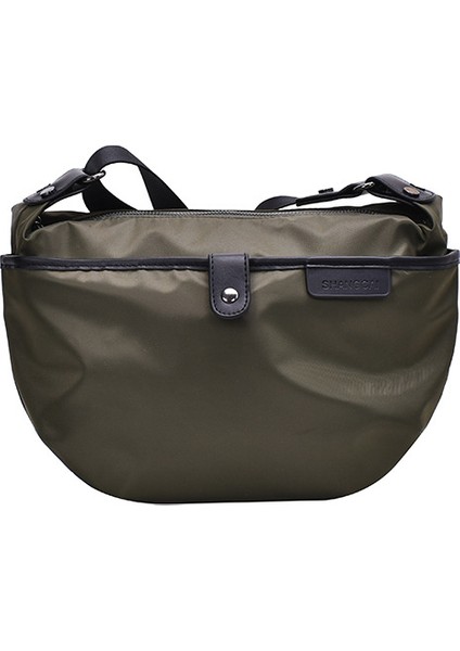 Crossbody Çanta Naylon Oxford Kumaş Basit Hafif Tek Omuzlu Bayan Çanta Bayan Küçük Çanta Eğlence Seyahat Sırt Çantası (Yurt Dışından)