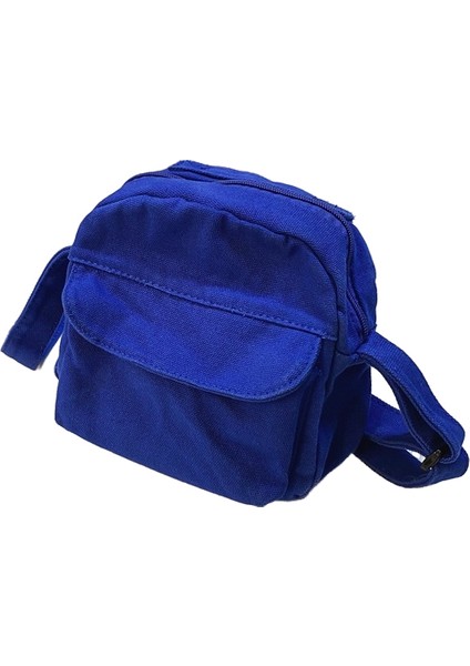 Cep Telefonu Çantası Düz Renk Çapraz Çanta Yıkama Tuval Çanta Kadın Omuz Çantası Küçük Omuz Çantası (Yurt Dışından)