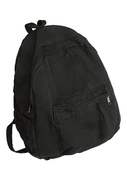 Okul Çantası Kadın Yıkama Tuval Sırt Çantası Renk Basit Lise Üniversite Öğrencisi Sırt Çantası (Yurt Dışından)