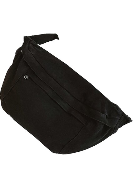 Kadın Üniversite Öğrencileri Için Crossbody Çanta Büyük Kapasiteli Omuz Çantası Yıkanmış Kanvas Çanta Kadın Spor Bel Çantası Rahat Göğüs Çantası (Yurt Dışından) indirimleri