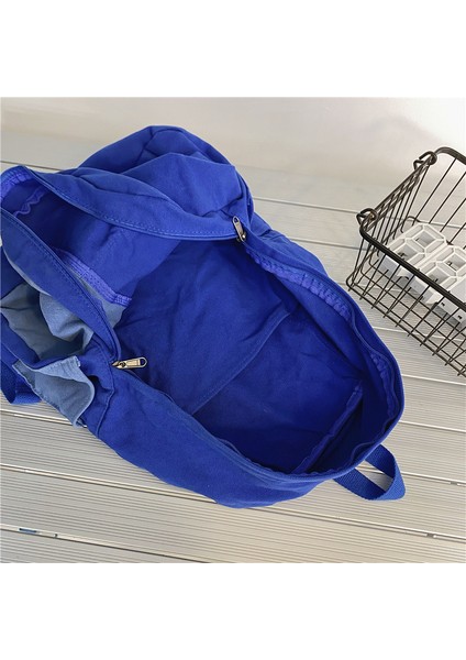 Okul Çantası Kadın Yıkama Tuval Sırt Çantası Renk Basit Lise Üniversite Öğrencisi Sırt Çantası (Yurt Dışından) indirimleri