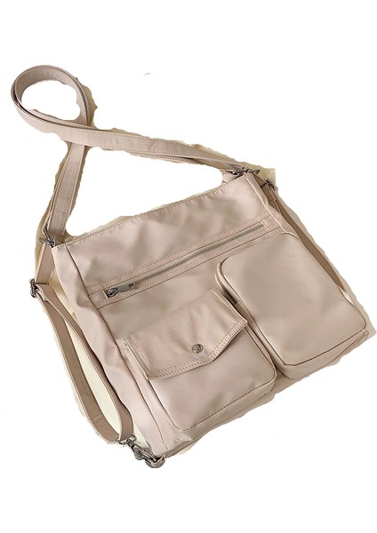 Çapraz Çantalı Omuz Çantası Işgücü Büyük Kapasiteli Dual Çantası Bilgisayar Seyahat Çantası (Yurt Dışından)