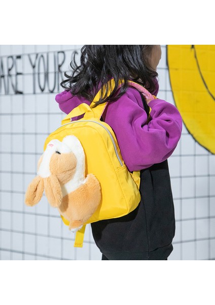 Sevimli Peluş Bebek Çocuk Sırt Çantası Tavşan Bebek Sırt Çantası Anaokulu Öğrenci Okul Çantası (Yurt Dışından) indirimleri