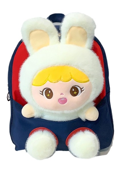 Karikatür Anaokulu Okul Çantası Girly Kalp Ilköğretim Okulu Öğrenci Sırt Çantası Peluş Bebek Sırt Çantası Erkekler ve Kızlar Için (Yurt Dışından)