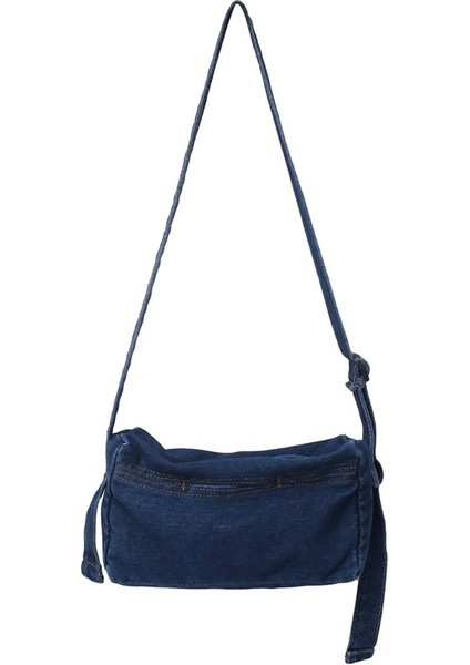 Denim Çanta Kadın Küçük Omuz Çantası Rahat Mini Cep Telefonu Çantası (Yurt Dışından)