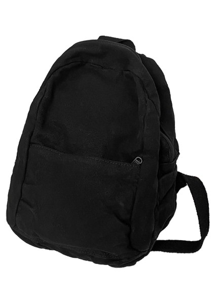 Yıkanmış Tuval Okul Çantası (Yurt Dışından)