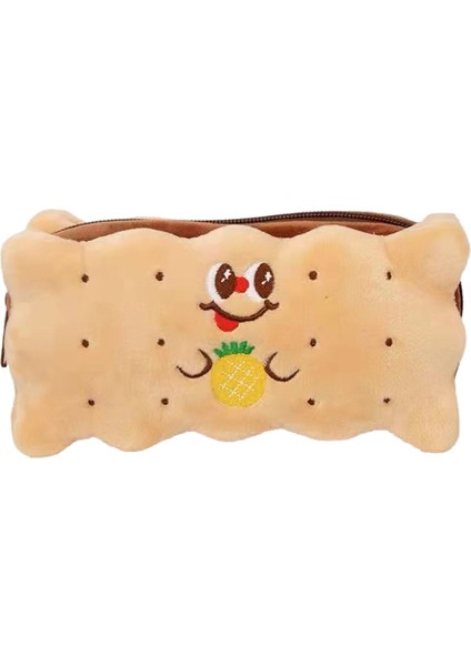 Sandviç Bisküvi Peluş Kalem Çantası Kalem Çantası Basit Ilkokul Öğrencisi Sevimli Kalem Kutusu (Yurt Dışından) fırsatları