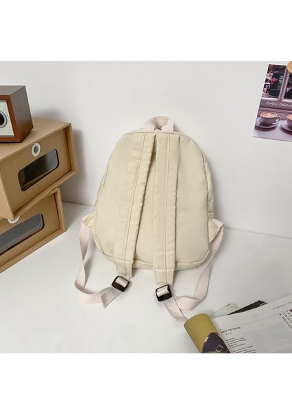 Yıkanmış Tuval Okul Çantası (Yurt Dışından) fırsatları