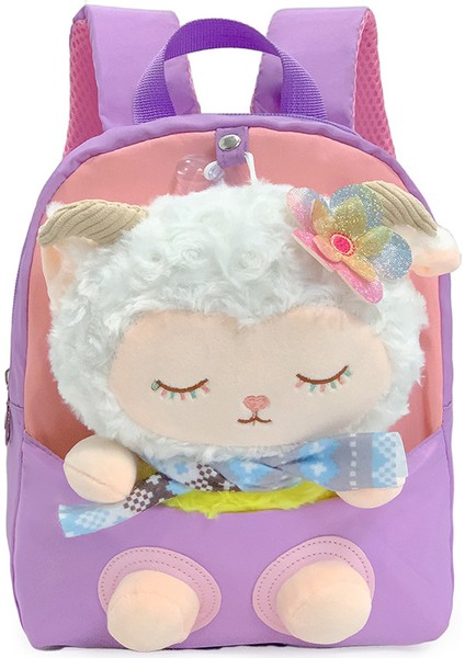 Moda Çocuk Sırt Çantası Sevimli Karikatür Kuzu Bebek Anaokulu Okul Çantası Kız Sırt Çantası (Yurt Dışından)